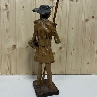 Pareja antigua Don Quijote y Sancho