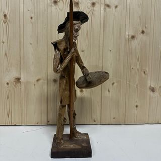 Pareja antigua Don Quijote y Sancho