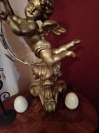 Candeliere 5 fuochi con angelo