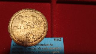 3 Medaglie da collezione uniface Italia