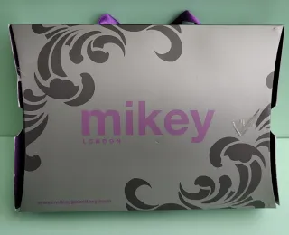 Tiara de novia plateada con cristales,Mikey London