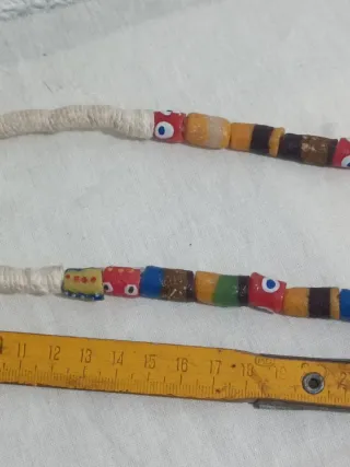 Collar étnico africano multicolor