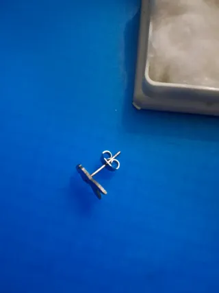 Pendientes Playboy Plateados