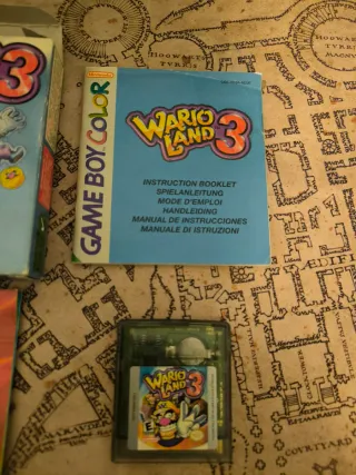 Wario Land 3 Game Boy Color Nintendo