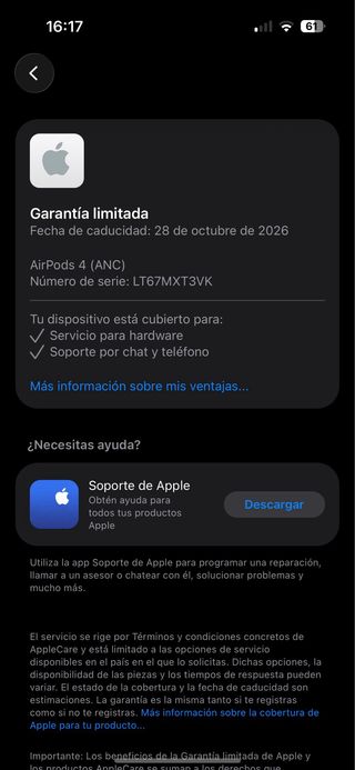AirPods 4 con Cancelación de Ruido
