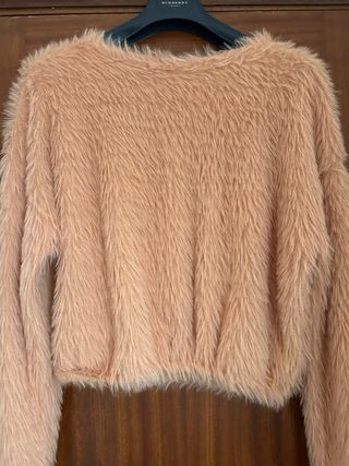 Jersey pelitos coral talla M. Arreglado para salir