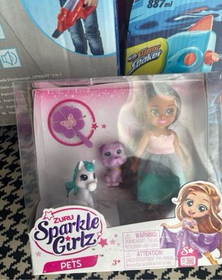 Lote Juguetes: Aspiradora, Pistolas Agua, Muñecas