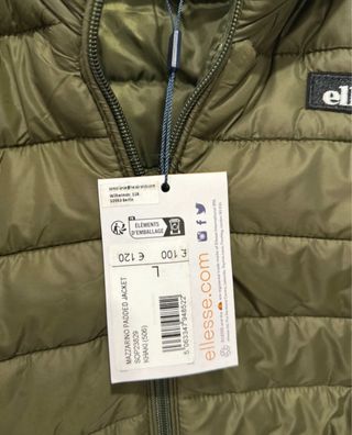 Chaqueta Ellesse Hombre Talla L Verde