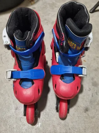 Patines Spiderman Niños Talla Ajustable
