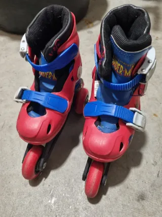 Patines Spiderman Niños Talla Ajustable