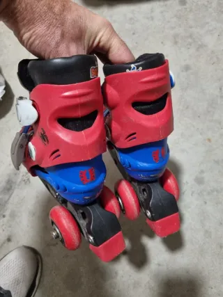 Patines Spiderman Niños Talla Ajustable