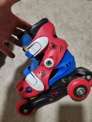 Patines Spiderman Niños Talla Ajustable