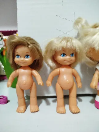 Lote 5 Muñecas Barriguitas