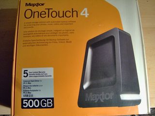 Disco Duro Externo Maxtor 500GB