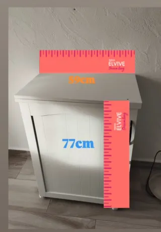 Mesa multiusos blanca