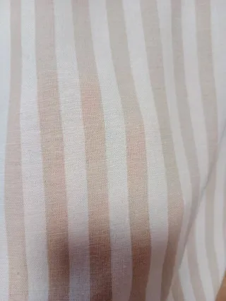 Camisa Stradivarius Talla XS Rayas Beige