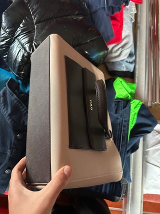 Bolso Tous Beige y Marrón