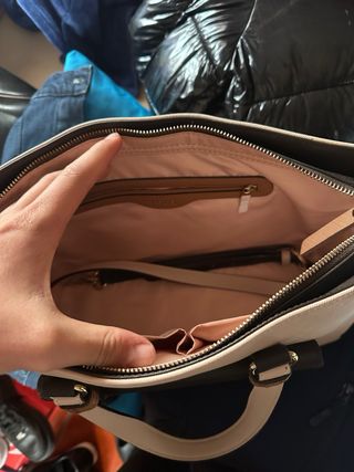 Bolso Tous Beige y Marrón