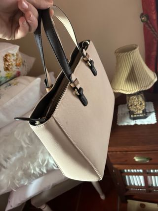 Bolso Tous Beige y Marrón