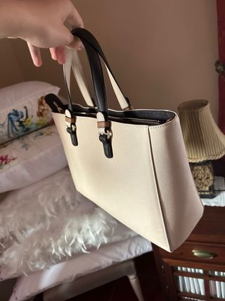 Bolso Tous Beige y Marrón