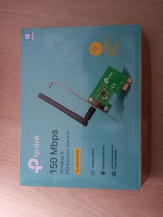 Tarjeta WiFi TP-Link con Antenas