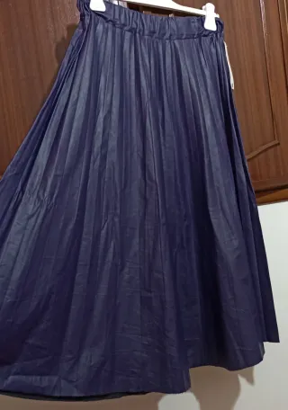 Gonna lunga similpelle