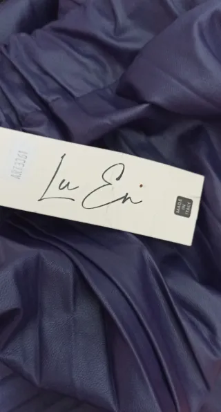 Gonna lunga similpelle