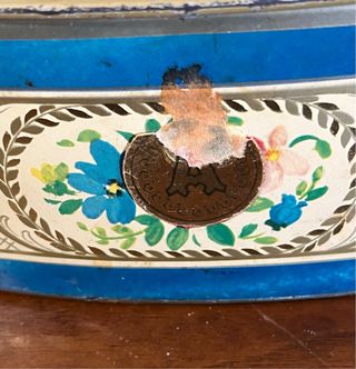 Scatola Alemagna Vintage Decorata