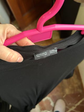 Camiseta larga dos alturas