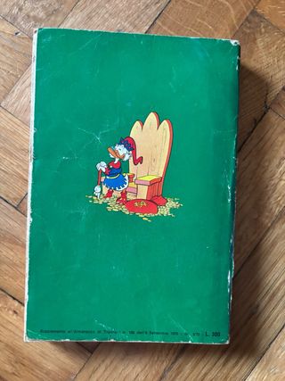 Fumetto Classico disney Paperin furioso 1970