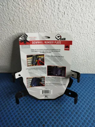 Placa Número Downhill Odi