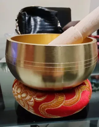 Campana Tibetana Ottone Yoga suono meditazione