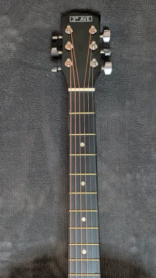 Guitarra Acústica Negra 3rd Ave