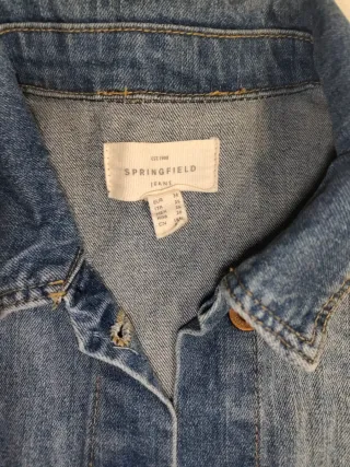 Chaqueta Vaquera Springfield Talla S Mujer