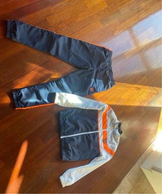 Tuta Footkorner Nero Arancione