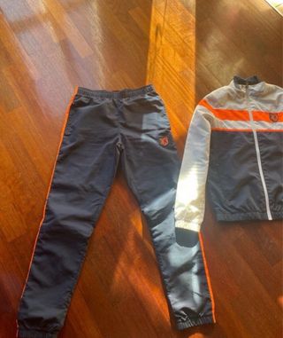 Tuta Footkorner Nero Arancione