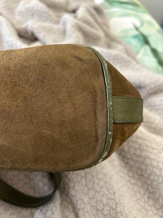 Bolso Loewe Vintage Marrón y Verde