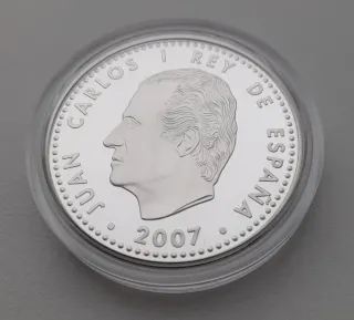 Moneda 10€ Plata Expo Zaragoza 2008 Torre Agua