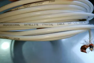 Cable Coaxial Profesional 15m Satelite, TV.