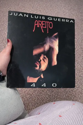 Vinilo Juan Luis Guerra - Areíto 4.40 LP Original