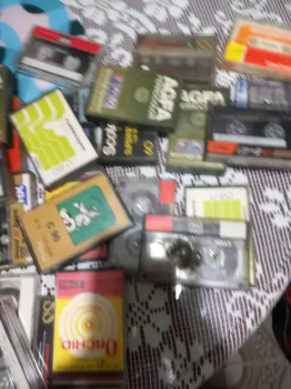 Lote de 43 Cassette pata grabar