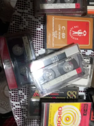 Lote de 43 Cassette pata grabar
