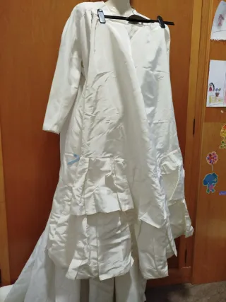 Vestido Novia Vintage Blanco