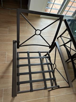 Conjunto Comedor Exterior/Interior Mesa + 6 Sillas