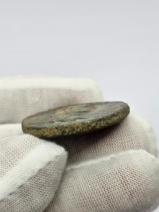 Impresionante moneda romana de bronce