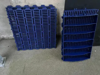 Diferentes modelos de suelos de rejilla o slats