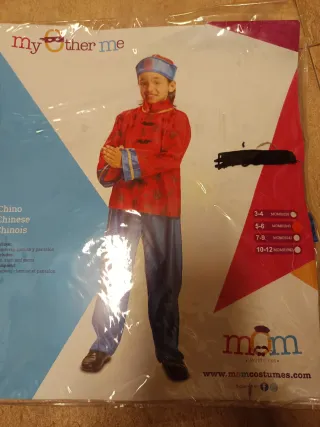 Disfraz Chino Niño Talla 5-6