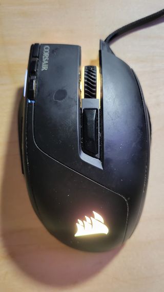 Ratón Gaming Corsair Sabre RGB Negro/Amarillo