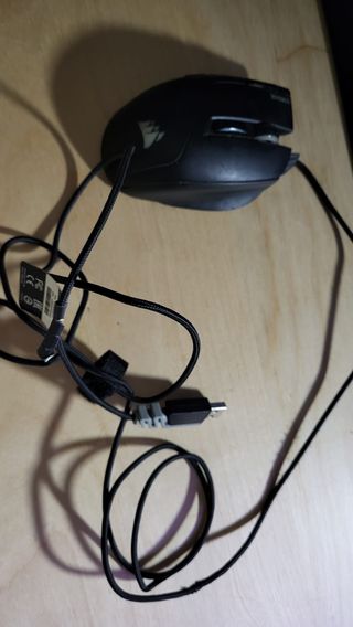 Ratón Gaming Corsair Sabre RGB Negro/Amarillo