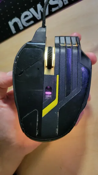 Ratón Gaming Corsair Sabre RGB Negro/Amarillo
